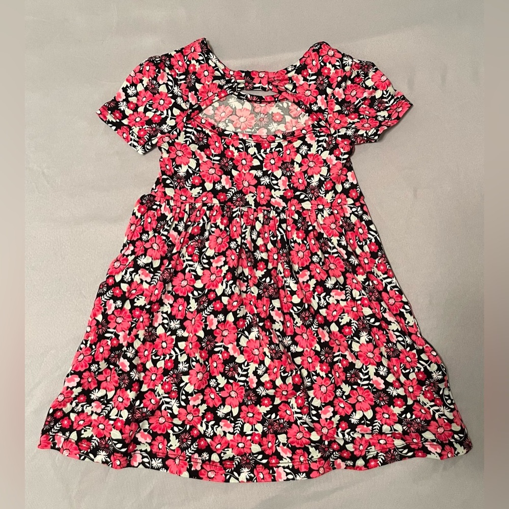 NWT. 3 piece floral dress set for toddler girl. Made by Picapino.Size 24 months. - Picture 3 of 7